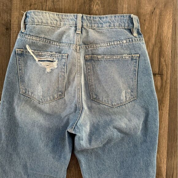 WOMENS VERVET DISTRESSED JEAMS SIZE 25 - Picture 4 of 4